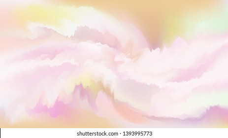 Pastel watercolor backdrop.  Fashion background. Watercolor brush strokes. Creative illustration. Artistic color palette. Vector illustration