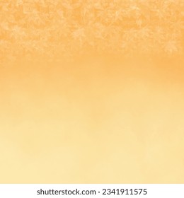 Pastel watercolor orange and maple leaves wallpapers are suitable for those who want an artistic background. Vector illustration.
