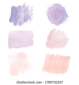 Pastel watercolor texture with brush strokes.
