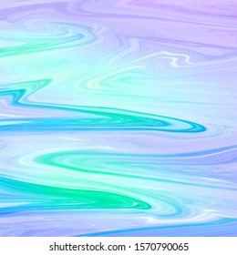 Pastel wave abstract background. Marbling, acylic paint texture