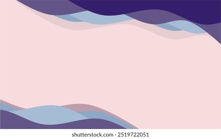 A pastel wave background creates a soft, calming aesthetic, ideal for websites, social media, or presentations. It enhances readability, adds a serene touch, and evokes feelings of tranquility