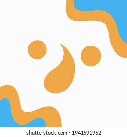 Formas geométricas de oleada pasiva para la ilustración de vectores de fondo