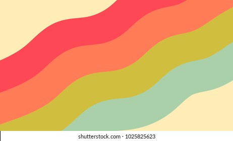 Pastel wave vector background. free space for text. wallpaper.