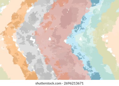 Pastel Wavy Abstract Background Design