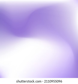 Pastel White Purple Vibrant Background. Violet Trendy Dynamic Fashion Liquid Swirl Gradient Mesh. Color Spotlight Fluid Curve Gradient Backdrop. Watercolor Paint Lavender Cold Design Picture.