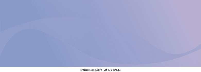 Pastel winter gradient background. Minimalist winter landscape. Sky. Puffy clouds. Soft pastel colors. Vector background. Light blue, purple and white.