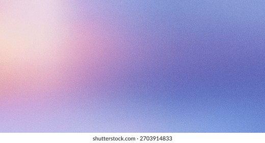 Pastel winter gradient background. Minimalist winter landscape. Sky. Puffy clouds. Soft pastel colors. Vector background. Light blue, purple and white, modern design