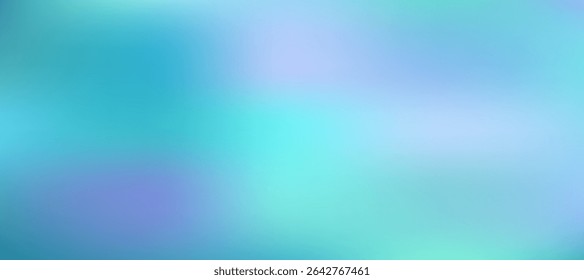 Fundo de gradiente de malha de inverno pastel com design abstrato borrado minimalista. Textura fluida com fluxo abstrato e azul claro, tons roxos. Ideal para web, cartazes, banners. Vetor bg