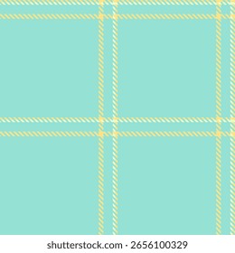 Pastellgelb und aqua kariertes Muster.  Perfekt für Textil-Design, Mode, Websites oder Frühjahr Sommer Branding.  Saubere, minimalistische Ästhetik mit subtiler, fröhlicher Atmosphäre.