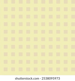 Pastel yellow checked pattern for fabric and background.