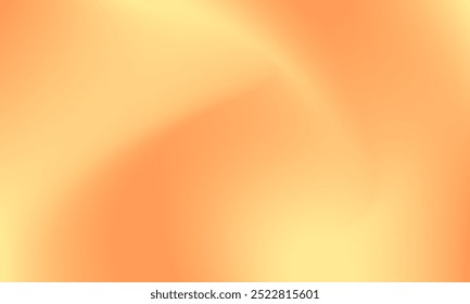 Fundo de gradiente amarelo e laranja pastel. Design de textura curvo borrão para digital, banner, web, cartaz, anúncios, impressão, superfície, fundo, cabeçalho, saudação, convite, celebração, decoração, exibição