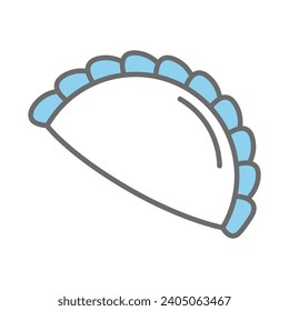 Pasteles icon vector on trendy design