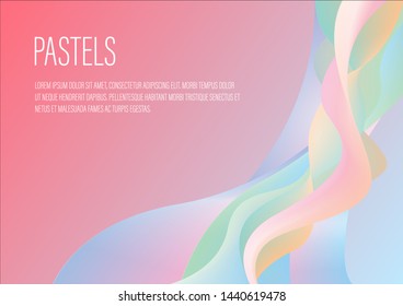 
Pastels Abstract Background. Liquid Color Background