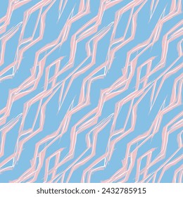 Pastels Abstract Brush strokes pattern design for fashion textiles, graphics and crafts
