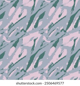 Pastels Abstract Brush strokes pattern design for fashion textiles, graphics and crafts