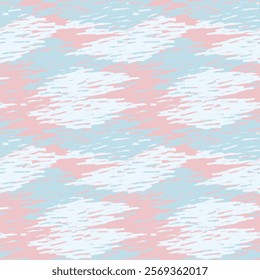 Pastels Abstract Brush strokes pattern design for fashion textiles, graphics and crafts