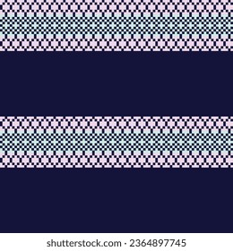 Pastels Argyle-Messe-Insel nahtlos Muster-Design für Strickwaren, Modetextilien, Grafiken