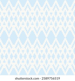 Pastels Argyle fair isle seamless pattern design for knitwear, fashion textile, graphics