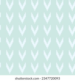 Pastels Chevron fair isle seamless pattern design for knitwear, fashion textile, graphics