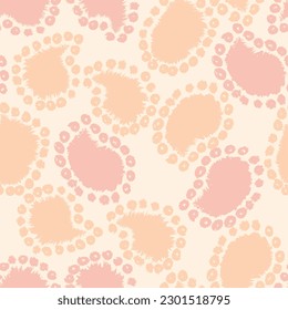 Pastels Paisley abstract seamless pattern design for fashion textiles, graphics, backgrounds and crafts