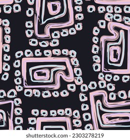 Pastels Paisley abstracta diseño de patrones sin costura para textiles de moda, gráficos, fondos y artesanías
