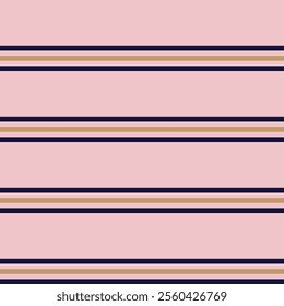 Pastels Striped seamless pattern design for fashion textiles, graphics
