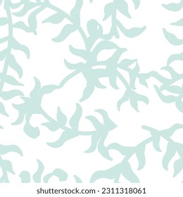 Pastels Tropical Leaf seamless pattern design for fashion textiles, graphics and crafts
