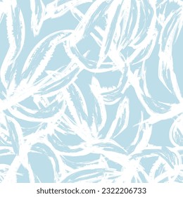 Pastels Tropical Leaf seamless pattern design for fashion textiles, graphics and crafts