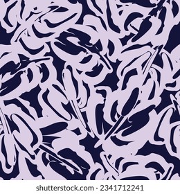 Pastels Tropical Leaf seamless pattern design for fashion textiles, graphics and crafts