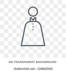 Pastor icon. Pastor design concept from Wedding and love collection. Simple element vector illustration on transparent background.
