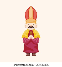 pastor and nun theme elements
