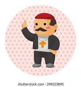 pastor and nun theme elements