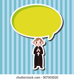 pastor and nun theme elements