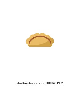 Pastries icon. Bakery icon. Simple, flat, color.