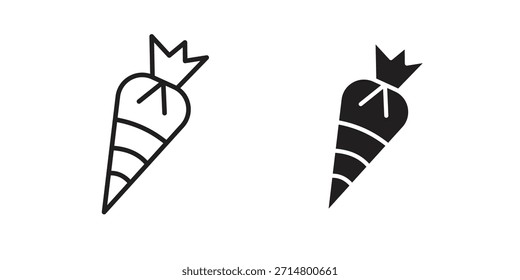 Pastry bag icon pack. Flat Vector Icon Design Element.