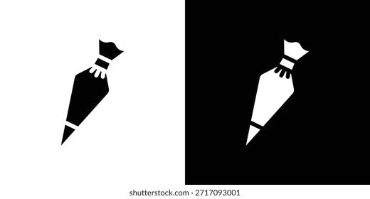 Diseño de Vector de conjunto de iconos de bolsas de pastelería para concepto móvil y Diseño web.