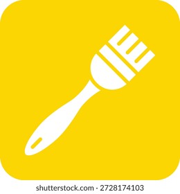 Pincel de massa Ícone de vetor Design Ilustração