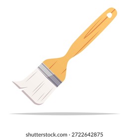 Pastry brush vector isolated illustration