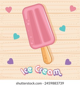 Ilustración vectorial de paleta de color pastelero