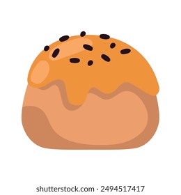 pastry cupcake sweet isolated icon