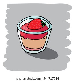 pastry cute vector