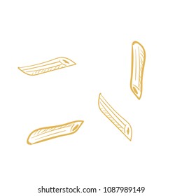 Pastry dough icon.Vector