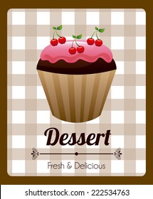 pastry graphic design , vector illustration