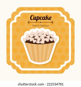 pastry graphic design , vector illustration