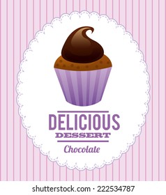 pastry graphic design , vector illustration