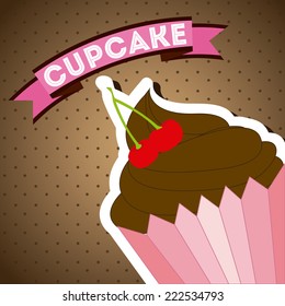 pastry graphic design , vector illustration