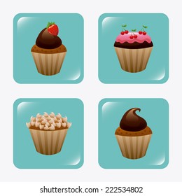 pastry graphic design , vector illustration