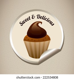 pastry graphic design , vector illustration pastry graphic design , vector illustration