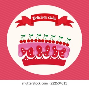 pastry graphic design , vector illustration