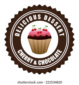 pastry graphic design , vector illustration